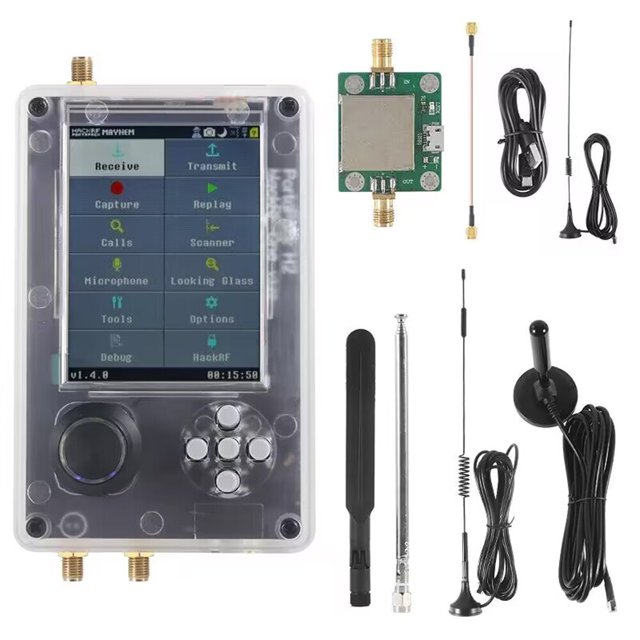Portapack H2 Conjunto de receptor de radio definido por software Señal de radio portátil
