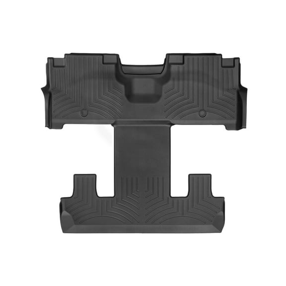 WeatherTech Custom Fit FloorLiners compatible with Navigator, Expedition - One piece - 2nd and 3rd row coverage, Black