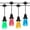 Multicolor, variant on Bibana 60 FT Outdoor String Lights Commercial Grade Vintage Shatterproof Bulbs Weatherproof Patio String Lights for Wedding, Party, Holiday, Christmas, Birthday, Gathering Decoration (Multicolour)