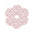 thumbnail image 7 of 13 Inch Round Placemats Set of 6, Christmas Tree Non Slip Heat Insulation PP Table Mats, Xmas Red Cartoon Tree Snowflakes Country Washable Place Mats for Kitchen Dining Party Table Decor, 7 of 7