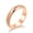 Rose Gold, variant on 4Mm Silver Gold Plated Stainless Steel Men Women Wedding Ring Band Size R60