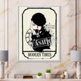 thumbnail image 2 of Designart 'Style Passion Life Fashion Woman VII' Vintage Framed Canvas Wall Art Print, 2 of 5