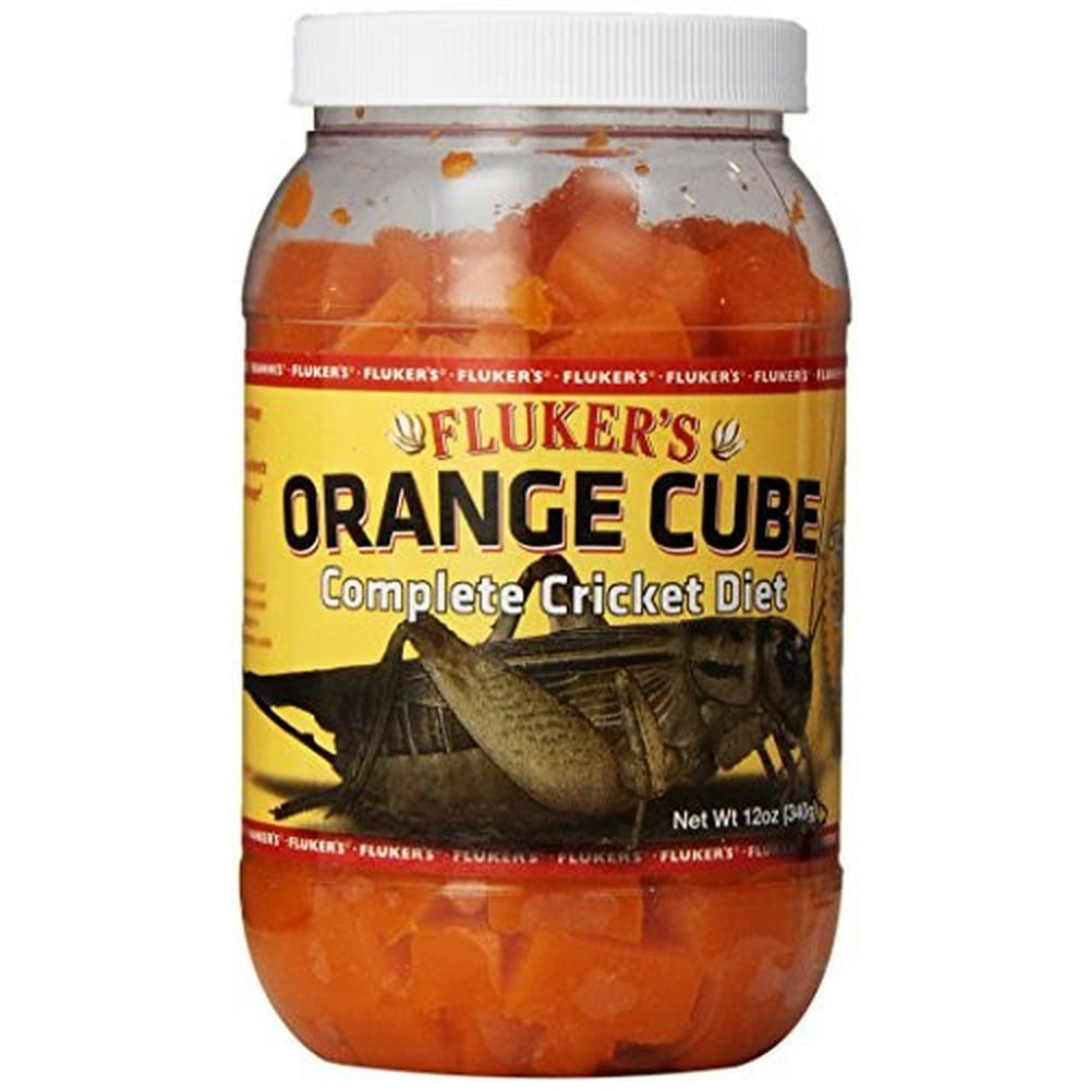 Fluker's Orange Cube Complete Cricket Diet, 12 Oz