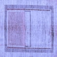 thumbnail image 1 of Ahgly Company Indoor Square Oriental Blue Modern Area Rugs, 6' Square, 1 of 4