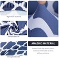 thumbnail image 4 of Club Chair Slipcover,Stretch Spandex Removable Geometric Pattern Armchair Covers, Tub Chair Covers Furniture Protector for Living Room Arm Chair Cover Geometric Couch Covers (Blue2), 4 of 8