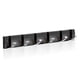 thumbnail image 2 of Colgador de puerta portátil ajustable de 45 grados, plegable, 6 ganchos, gancho de almacenamiento de estilo Simple, soporte para ropa, sombrero, Almacenamiento y organización del hogar Negro Plata Bewildely HA063591-05B, 2 of 6