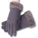 thumbnail image 1 of KAIYANG Guantes de conducción de gamuza suave para mujer, cálidos, resistentes al viento y al viento, de invierno, color gris, 1 of 5