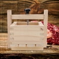 thumbnail image 1 of GOOHOCHY Manual Meat Press Wooden Tool for Meat Processing Home Cooks 1Pack, 1 of 8