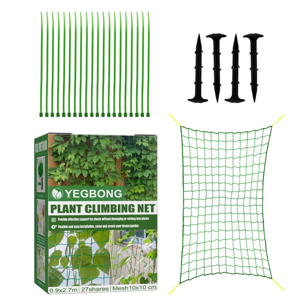 Plant Climbing Net Lattice Netting For Climbing Plants Heavy Duty Garden Netting For Cucumber