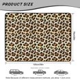 thumbnail image 7 of Psesaysky Leopard Print Pattern Rear Seat Cover Protector, Durable Machine Washable Dog Seat Cover, Trunk Protection for Vacation, 7 of 7