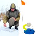thumbnail image 5 of Bandera De Caña De Pescar En Hielo Bandera de caña de pescar en hielo, con carrete, aparejos de pesca, indicadores de huelga de pesca en hielo, 2 uds., 5 of 5