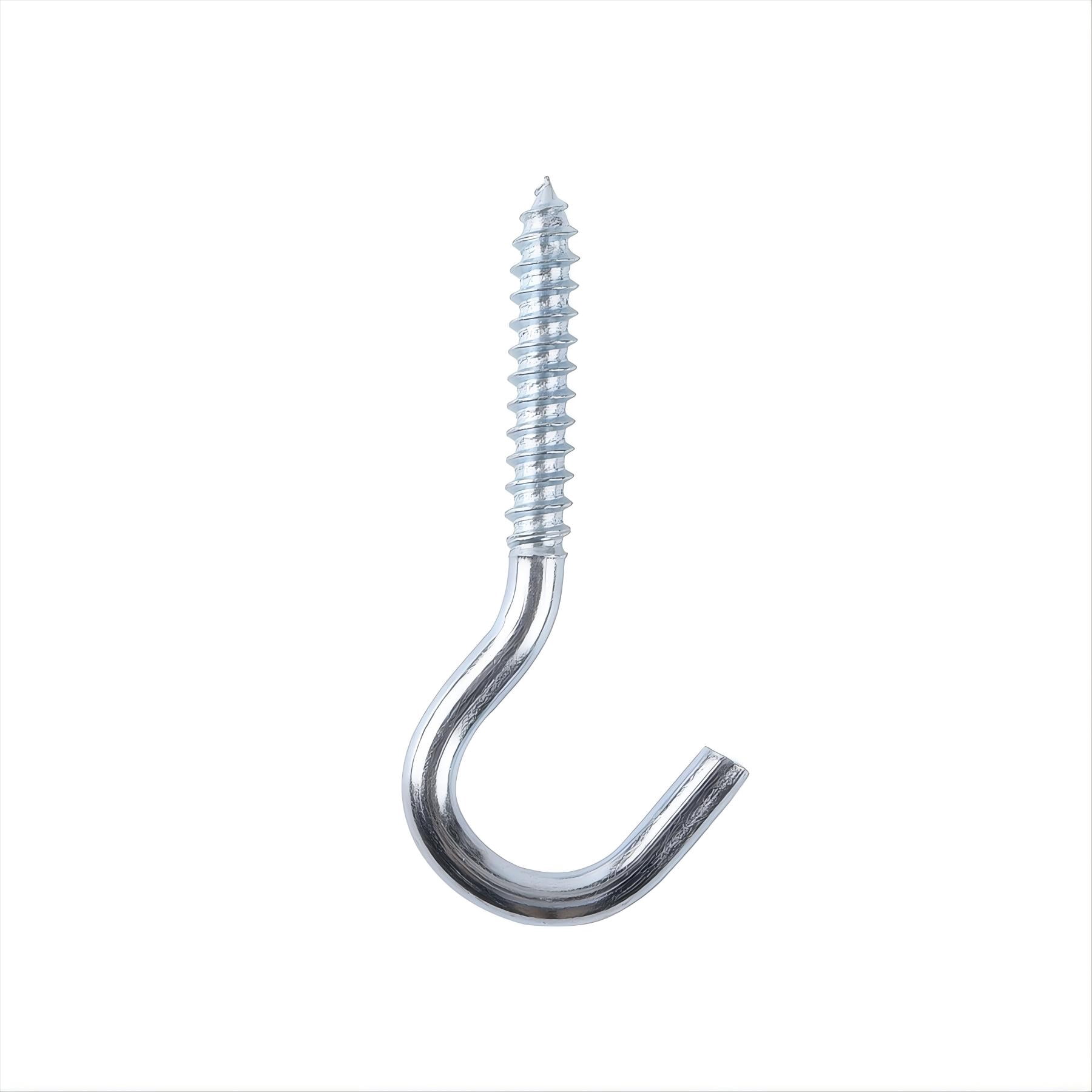 Hyper Tough Screw Hook 5/16 inch x 4 inch Zinc Plated