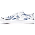 thumbnail image 3 of Women's Canvas Shoes Classic Casual Sneakers Low Top Lace Up Fashion Comfortable Walking Flats All-match Student Shoes Size 6-10, 3 of 8