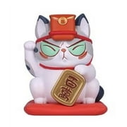 52Toys Food on Head Lucky Fortune Series Vinyl Figure - Cat with Red Bag