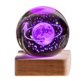 thumbnail image 1 of Galaxy Cosmos Series Night Light 2.36inch Mini LED Crystal Ball Lamp Gift For Kids&Friends Home Decor, 1 of 13