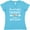 Aqua, variant on Inktastic I'm Not Only a Granny I'm a Great Granny with Flowers Women's V-Neck T-Shirt