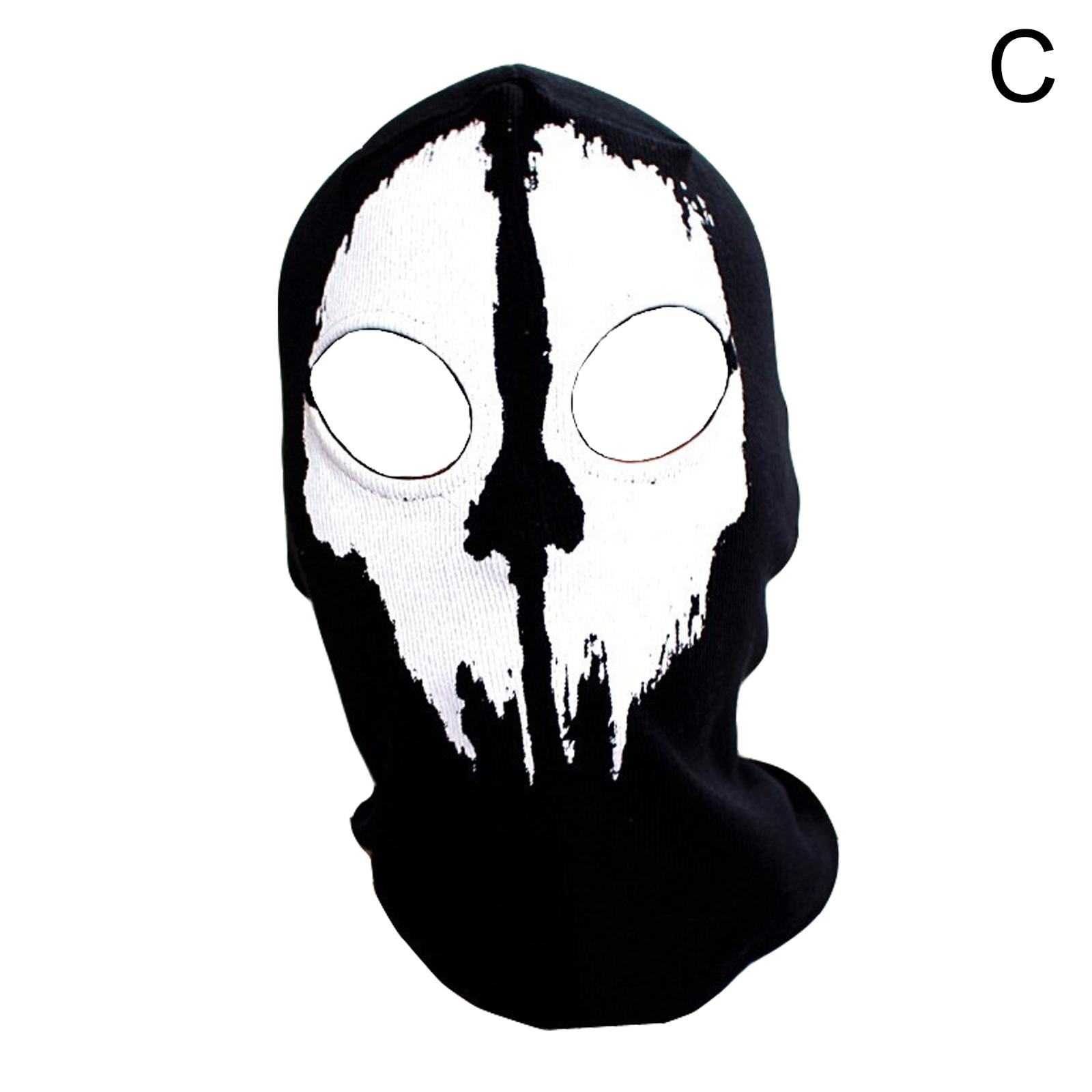 Call of Duty Ghost Mask Adult Balaclava Hat + Skull Face Mask