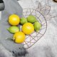 thumbnail image 3 of Fruit Basket Hollow Iron Pineapple Shape Kitchen Living Room Organizer Golden Storage 1Pcs, 3 of 3