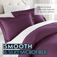 thumbnail image 4 of Housse de Couette - Violet Taille Grand Housse de Couette - 3 Pcs Doux Respirant, 4 of 9