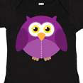 thumbnail image 4 of Inktastic Purple Owl Bird Boys or Girls Baby Bodysuit, 4 of 5