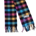 thumbnail image 2 of Women Men Multi-color Buffalo Check Plaid Scarves Classic Warm Soft Scarf with Fringes, 2 of 2