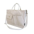 thumbnail image 4 of Youkk College Bag Travel Bag Stay Organized And Fashionable On Go Adjustable Strap beige 5Set, 4 of 6
