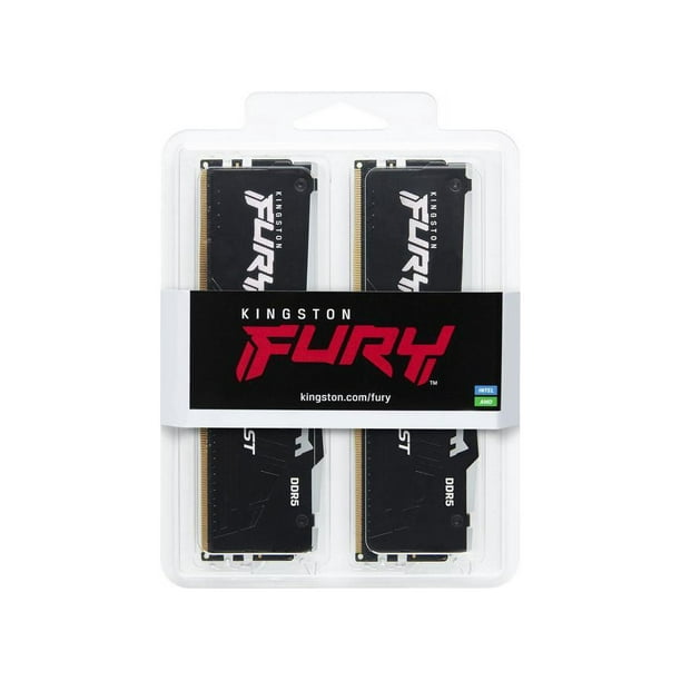 FURY Beast DDR5 32GB 6000Mhz 16*2枚組 Amazon.com: Kingston Fury Beast Black DDR5 32GB (2x16GB