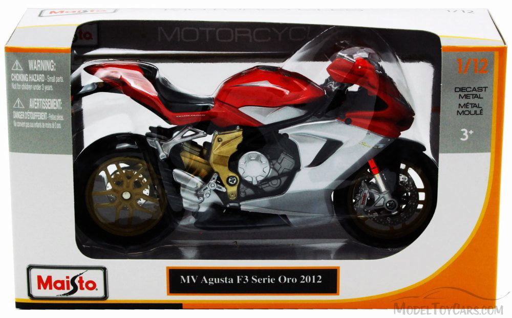 Maisto 1:12 MV Agusta F3 Serie Oro 2012 Motorcycle Model Toy 
