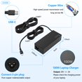 thumbnail image 3 of Cargador para laptop EDRF de 100W con USB-C y carga rápida, 3 of 7