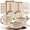 36 Pcs Oatmeal, variant on Carote 36-Piece Detachable Nonstick Pots and Pans Set, Ceramic Cookware Set with Lids, Induction Compatible, Oatmeal