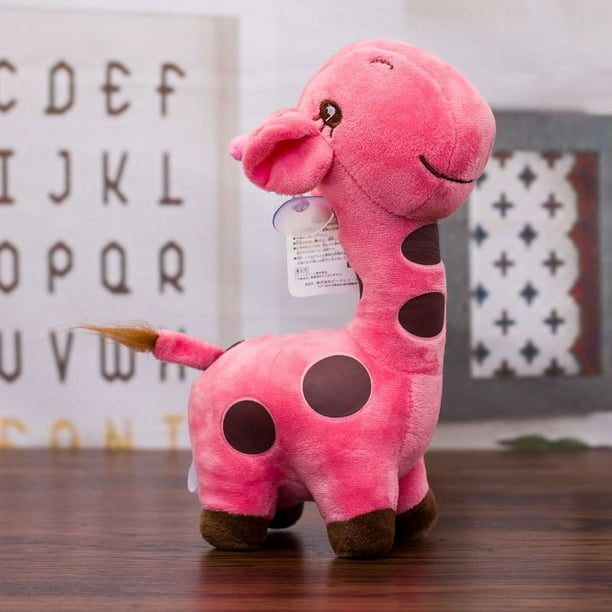 Muñeca de peluche de jirafa grande, muñeco de ciervo moteado, regalo promocional, muñeco de cervatillo de color creativo