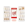 thumbnail image 3 of KISS imPRESS Limited Edition Holiday Short Square Press-On Nails, White, 30 Pieces, 3 of 10