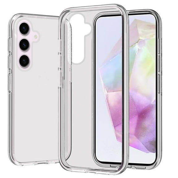 Ultra Slim Hybrid Transparent Case for Samsung Galaxy A36 5G - Clear