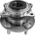thumbnail image 3 of Detroit Axle - 2.4L Front 2pc Wheel Bearing Hub Kit for 15-18 Hyundai Sonata, Wheel Bearing & Hub Passenger Side CV Axle 2015 2016 2017 2018 [Vin Code F, Automatic Transmission] Replacement, 3 of 3