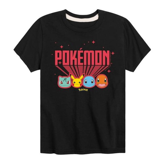 Pokémon - Retro Pokémon - Youth Short Sleeve Graphic T-Shirt