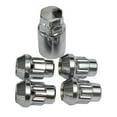 thumbnail image 2 of LOVIVER x1.5mm Anti-Theft Wheel Lock Bolts 60Deg Tapered 4pcs Security Nuts With Key, 2 of 7
