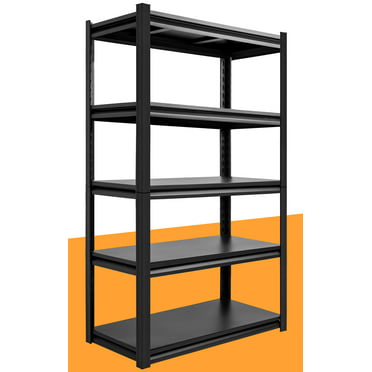 60 H 5 Shelf Steel Freestanding Shelves, Metal Point Plus Shelving