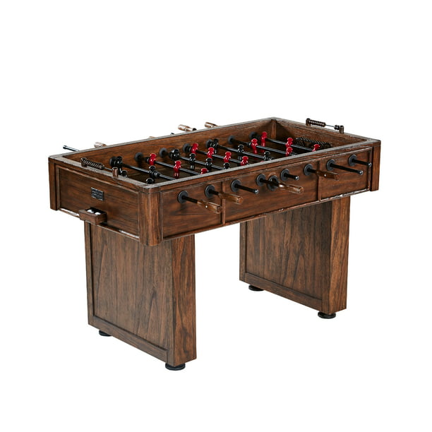 Barrington 56 Webster Collection Foosball Soccer Table Accessories Included Brown Walmart Com Walmart Com