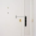 thumbnail image 1 of KAKOWELY De Puerta Resistente Con Automático Para Puertas De Hierro Y Madera Negras, 1 of 8