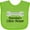 Apple Green, variant on Inktastic Grandpa's Little Helper Boys or Girls Baby Bib