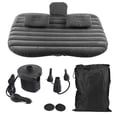 thumbnail image 1 of Car Inflatable Bed Back Seat Mattress Airbed for Rest Sleep Travel Camping Black, 1 of 5