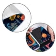 thumbnail image 5 of Hippocampus Large Waterproof Canvas Picnic Blanket with Carry Handle - Outdoor Beach Mat for Family - Foldable, Easy Clean, Sand Proof - Ideal for Camping, Hiking, Park, Travel - 79" x 59, 5 of 6