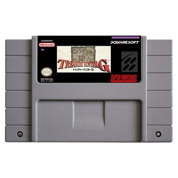 SNES Games Cartridge Treasure Hunter G