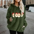 thumbnail image 5 of ShiShine Christmas Sweatshirts for Women Pullover Hoodie Sweater Fuzzy Plush Casual Winter Sweatshirt Cute Oversized, 5 of 5