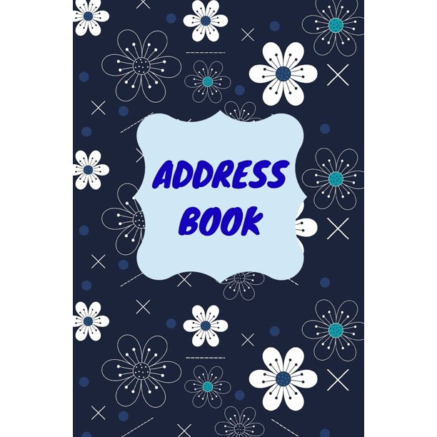 Address Book Perfect for Keeping Track of Addresses, Email, Phone