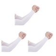thumbnail image 4 of Jumpingount Protección Brazos de refrigeración Mangas para accesorios de verano Protección solar Protección Mangas solares blanco Type1 NO1, 4 of 6