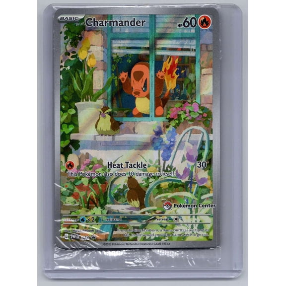 2023 Pokemon Scarlet & Violet 151 Charmander Holo Black Star Promo SVP EN 044 Trading Card