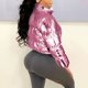 thumbnail image 4 of Parkas de manga larga para mujer, abrigo, chaqueta larga de invierno, chaleco de algodón de manga larga para mujer, 4 of 8