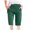 Green, variant on WIZUTIZ Womens Athletic Shorts Straight Casual Sports Fitted Shorts High Waist Solid Trousers Knee-Length with Pockets Drawstring Shorts for Ladies Stretch Party Green Linen
