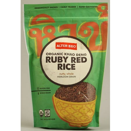 - Alter Eco Organic Khao Deng Ruby Red Rice 16 oz